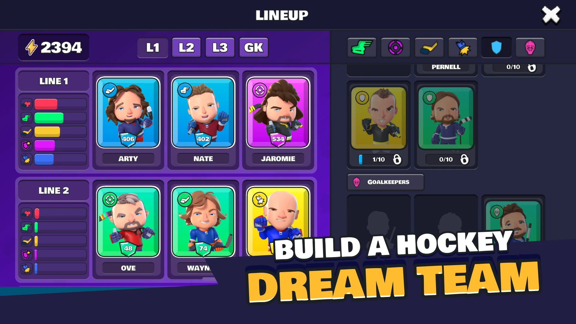 Pocket Hockey Stars screenshot